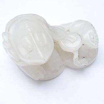  White Jade Pendant (Белого нефрита кулон)