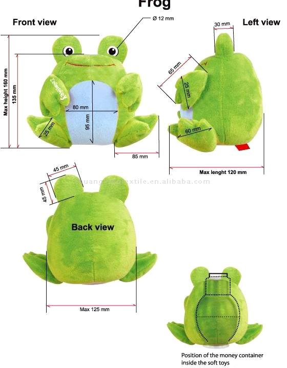  Plush Toys & Coin Container ( Plush Toys & Coin Container)