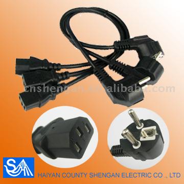  Euro Extended Power Cord (Euro Gesamtpreis Netzkabel)