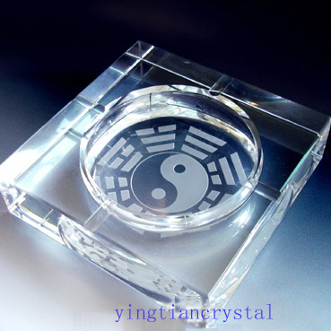  Crystal Ashtrays