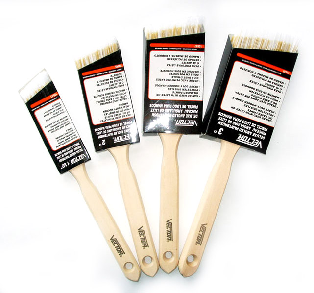  Wood Handle Paint Brush-Angled (Деревянной ручкой Paint Brush прямоугольный)