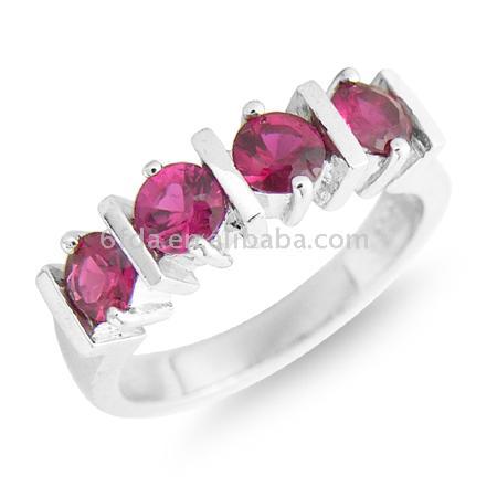  925 Sterling Silver Zircon Ring (925 Sterling Silver Ring Zircon)
