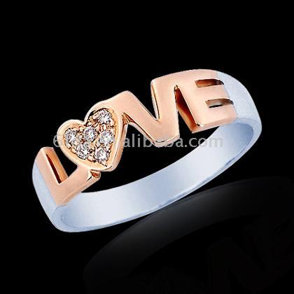  18k Gold Diamond Ring ( 18k Gold Diamond Ring)