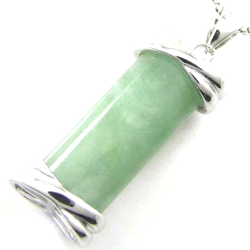  925 Sterling Silver Jade Pendant ( 925 Sterling Silver Jade Pendant)