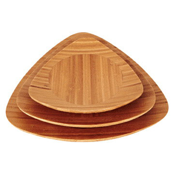  Bamboo Plate (Dish) (Bamboo Plate (vaisselle))