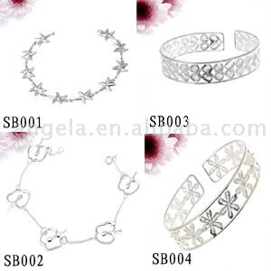  Fashion Sterling Silver Bracelet & Bangle (Mode Sterling Silver Bracelet & Bangle)