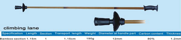  One Section Climbing Stick (Ein Abschnitt Klettern Stick)