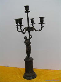  Copper Candle-Holder (Cuivre chandelier)