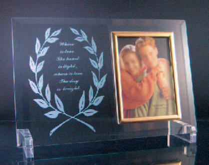  Glass Photo Frame (Glas-Bilderrahmen)