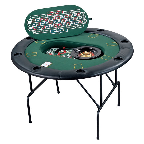  3 In 1 Poker Table with Leg (3 В Таблице 1 покер с опорами)