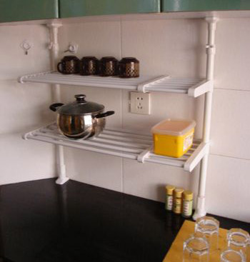  Kitchen Use Double-Decked Frame