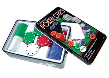  Poker Chip Set with Tin Box (Poker Chip Set с Tin Box)