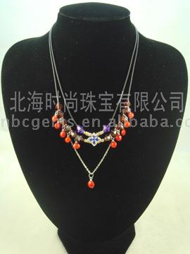  Jequirity Necklace (1033) (Jequirity Halskette (1033))