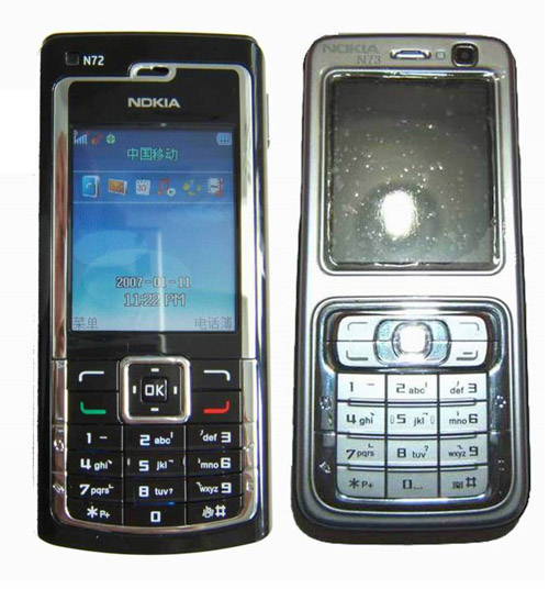  OEM Mobile Phone Nokia N73&N72 (OEM téléphone mobile Nokia N73 et N72)