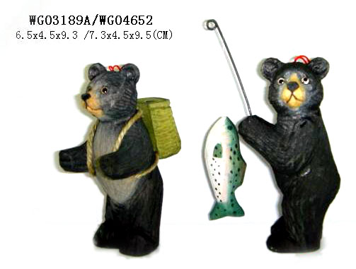  Wooden Black Bear ( Wooden Black Bear)