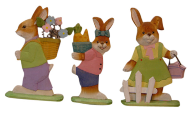  Wooden Easter Hare ( Wooden Easter Hare)