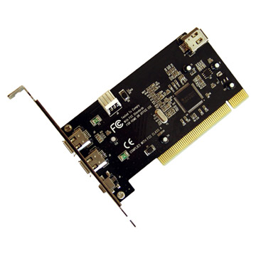  3+1 Ports PCI 1394 Card ( 3+1 Ports PCI 1394 Card)