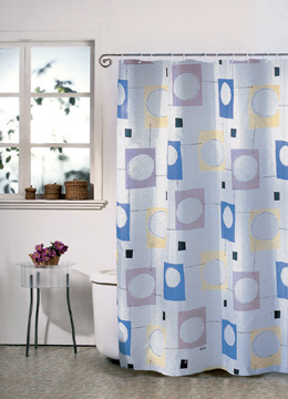  Polyester Shower Curtain ( Polyester Shower Curtain)