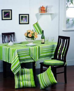  Table Cloth, Napkin & Seat Cushion