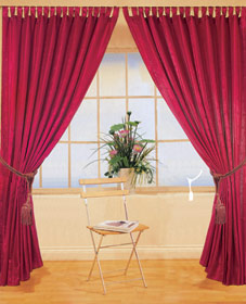  Polycotton 2pc Window Curtain Set (Polycotton 2pc Fenstervorhang Set)