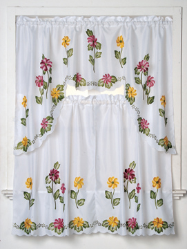  Printed Polyester Kitchen Curtain ( Printed Polyester Kitchen Curtain)