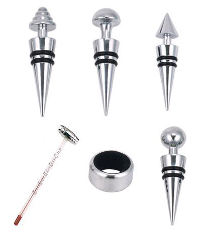  Wine Stopper, Wine Ring, Wine Accessories (Вино пробка, кольцо вина, винные аксессуары)