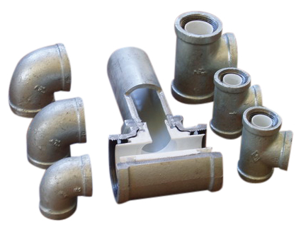  Plastic Lined Steel Pipe & Fitting ( Plastic Lined Steel Pipe & Fitting)