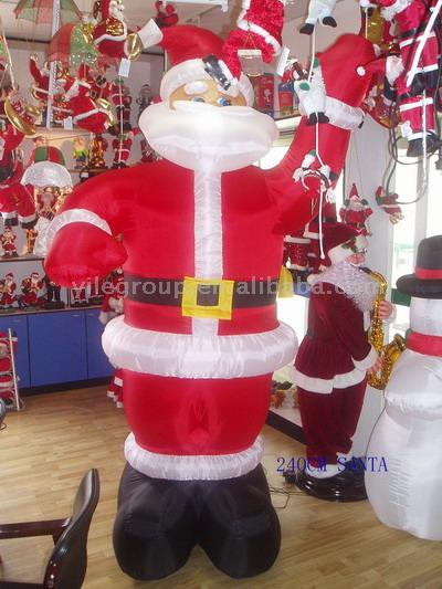  Stuffed Santa