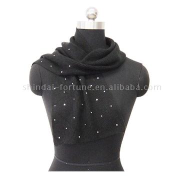  Swarovski Crystal Decorated Scarf