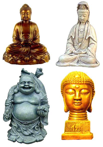  Resinic Buddha Statue