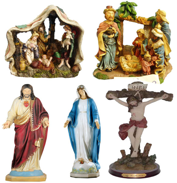  Polyresin Nativity Set (Polyrésine Nativité)