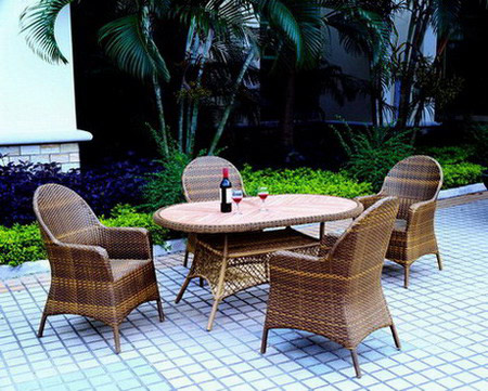  Resin Wicker Dining Set (Resin Wicker Dining Set)