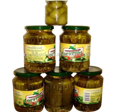  Canned Gherkins