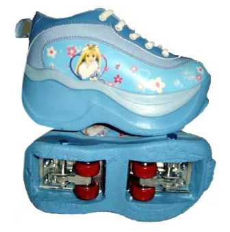  Roller Shoes (Blue) (Роликовые обувь (синий))