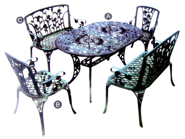  Patio Furniture Set (Patio Furniture Set)
