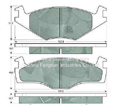 Brake Pad (Brake Pad)