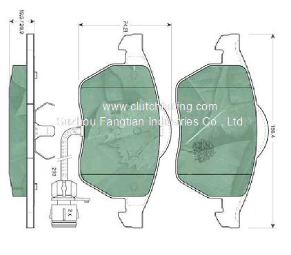  Brake Pad (Brake Pad)