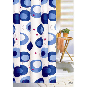  Polyester Shower Curtain ( Polyester Shower Curtain)