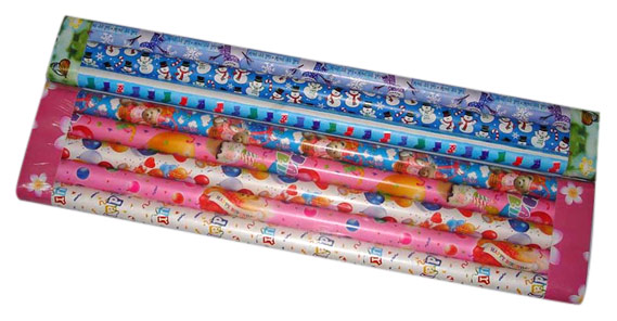  Gift Wrapping Paper (5-Roll Pack and 3-Roll Pack) (Gift Wrapping Paper (5-Pack Roll Roll and 3-Pack))