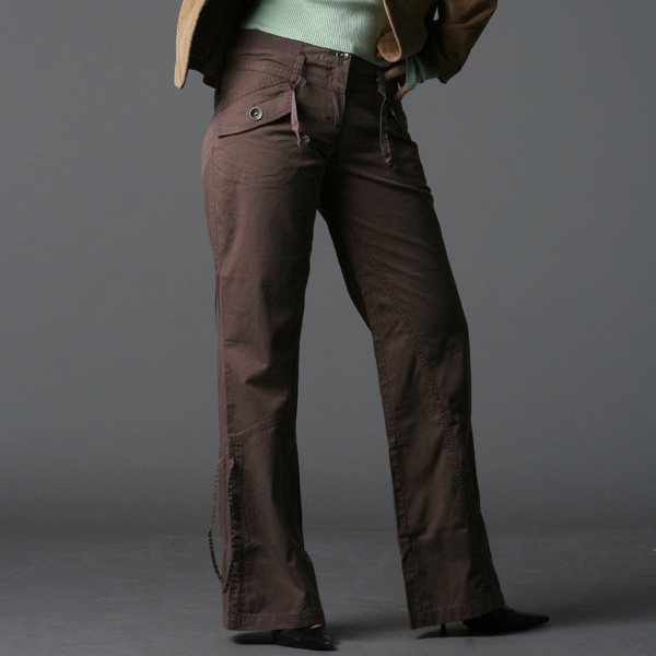  Women`s 100% Cotton Twill Pants ( Women`s 100% Cotton Twill Pants)