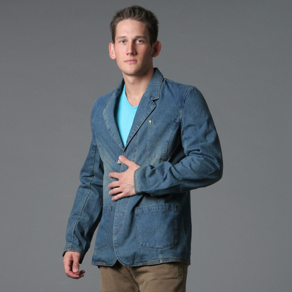  Men`s 100% Cotton Jacket ( Men`s 100% Cotton Jacket)