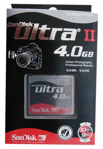  SanDisk CF Card Ultra II 4GB ( SanDisk CF Card Ultra II 4GB)