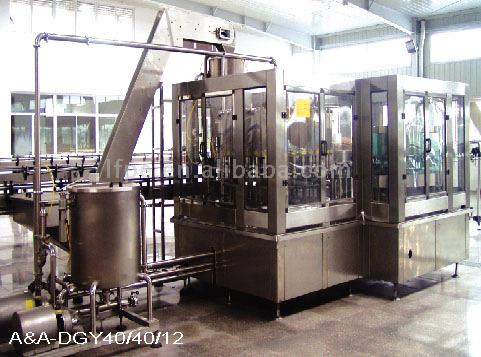  Filling Line for Liquid without Gas (Abfüllanlage für Liquid ohne Gas)