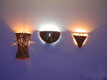  Hyacinth Wall Lamp-Chimney
