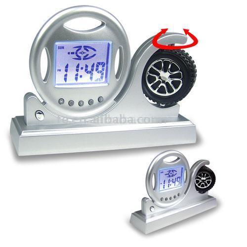  Table Clock w/ Light (Tableau W Horloge / Light)