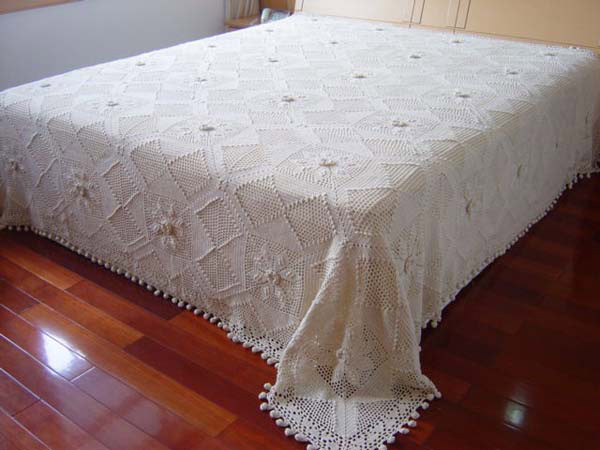  Crochet Bedspread (Вязание крючком Покрывало)