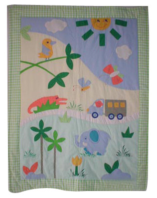  Patchwork Baby Quilt ( Patchwork Baby Quilt)
