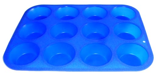Silikon-12-Cup Muffin Pan (Silikon-12-Cup Muffin Pan)
