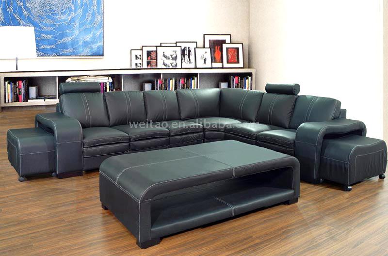  BS168C Leather Sofa (BS168C Ledercouch)