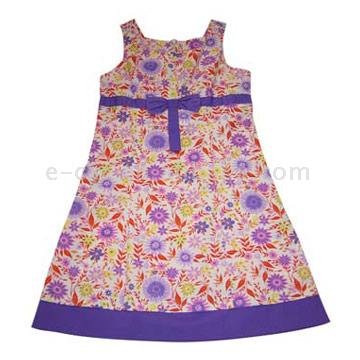  Girls` Dress ( Girls` Dress)